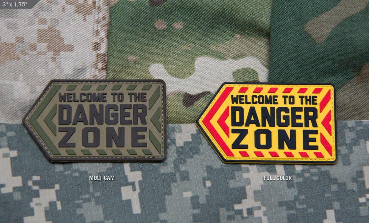 Danger Zone (PVC) Patch