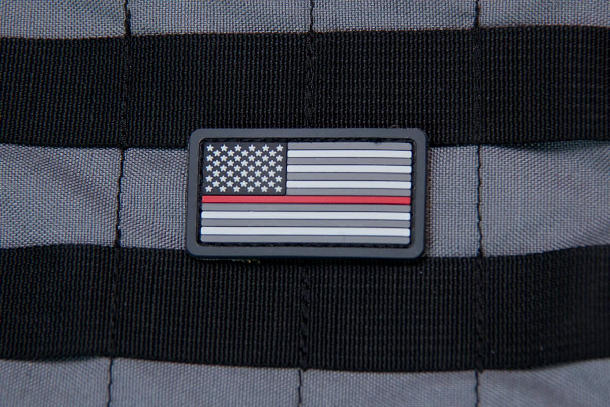 US Flag Thin Line Mini (PVC) Patch