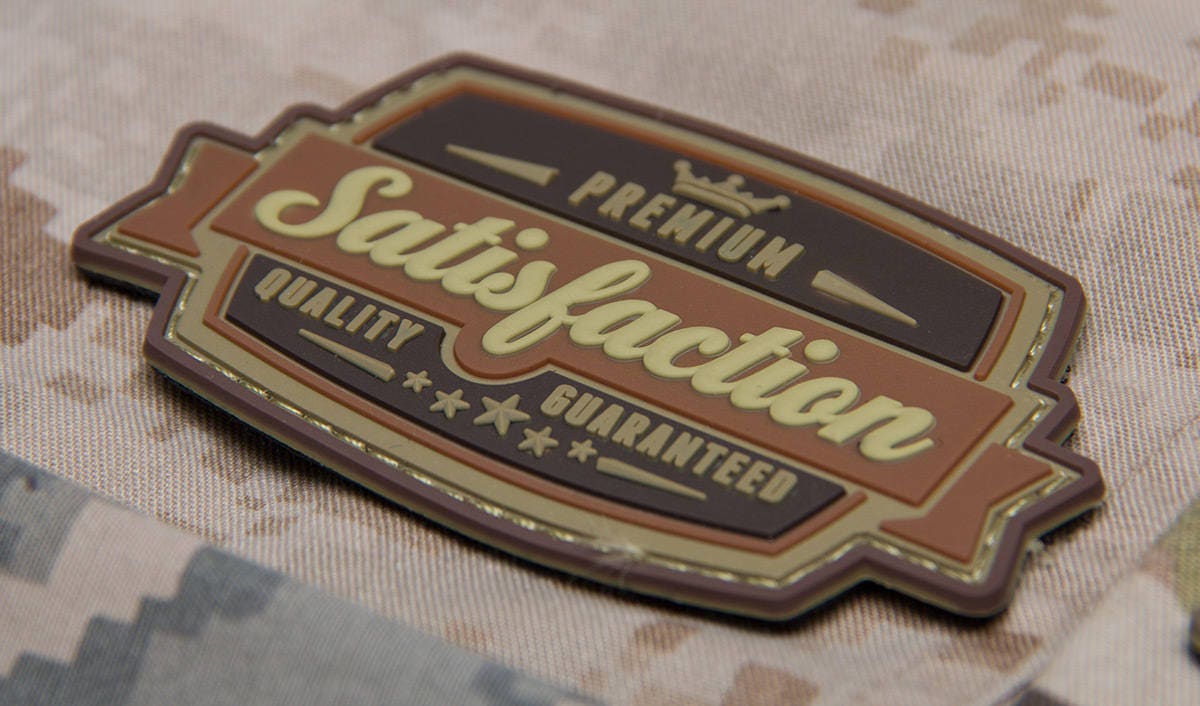 Satisfaction - (PVC) Morale Patch