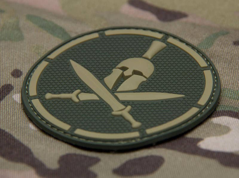 Spartan Helmet - (PVC) Morale Patch