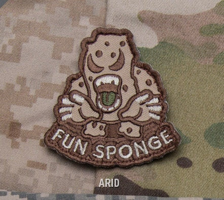 Fun Sponge - Embroidered Morale Patch