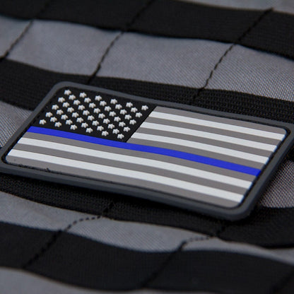 Thin Line US Flag (PVC) Patch