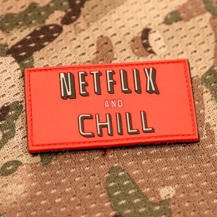 Netflix and Chill - (PVC) Morale Patch