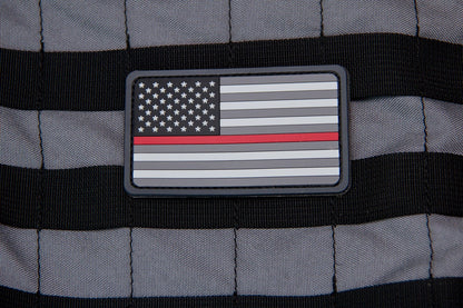 Thin Line US Flag (PVC) Patch