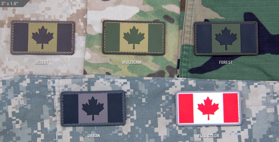 Canadian Flag - (PVC) Morale Patch