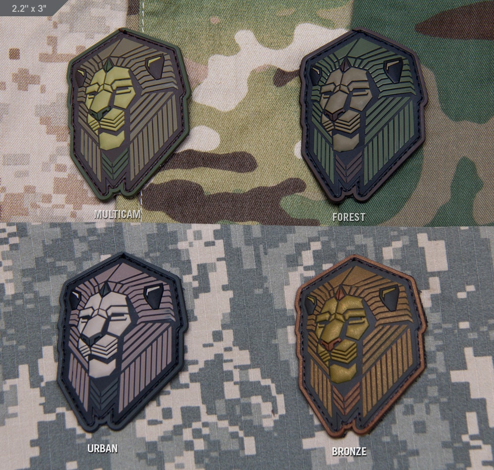 Industrial Lion - (PVC) Morale Patch