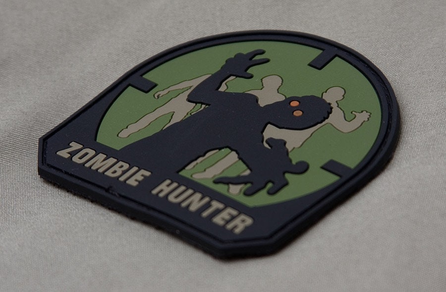 Zombie Hunter (PVC) Morale Patch