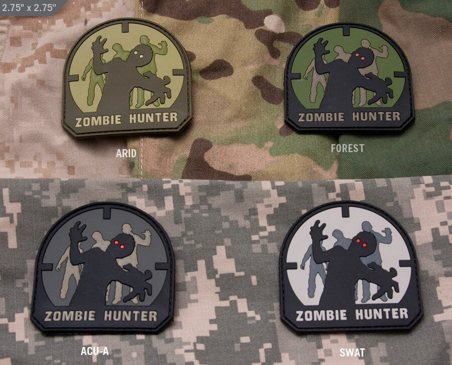 Zombie Hunter (PVC) Morale Patch