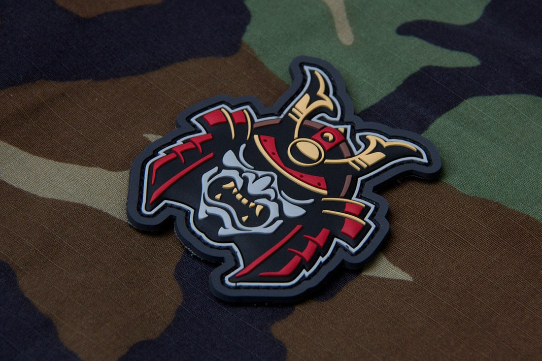 Samurai Head - (PVC) Morale Patch