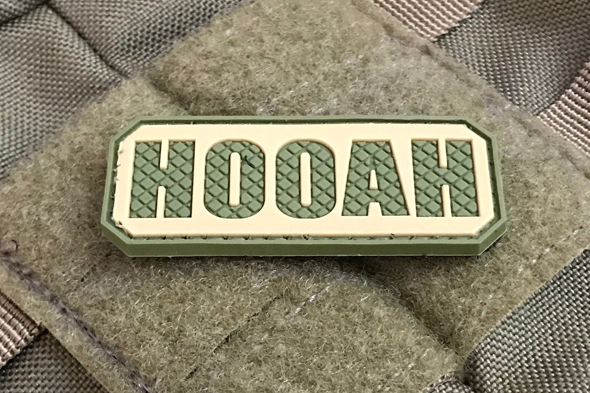 Hooah - (PVC) Morale Patch