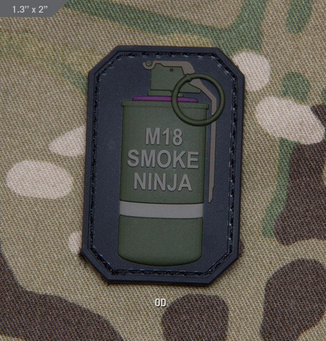 Smoke Ninja M18 (PVC) Patch