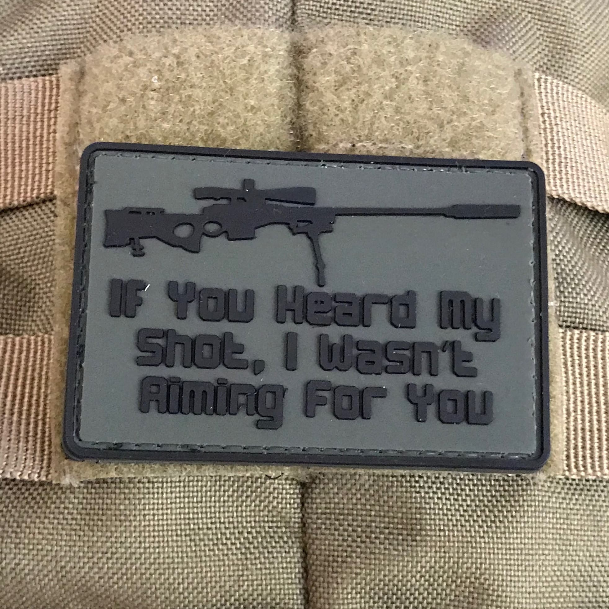 Heard my Shot (PVC) Patch