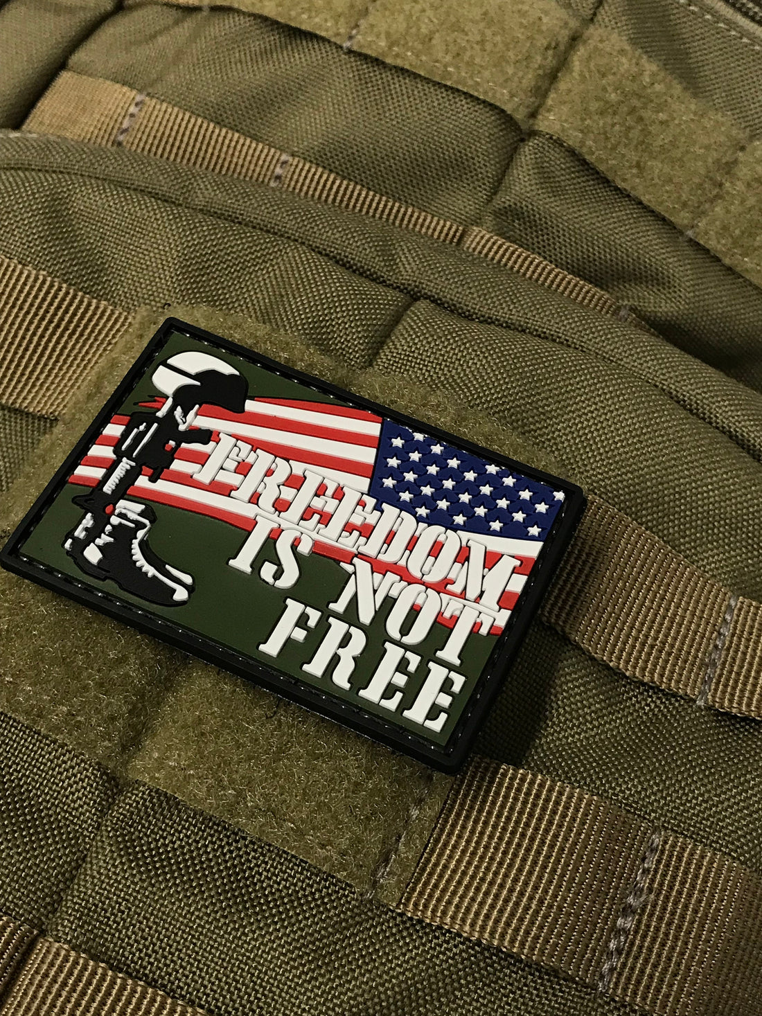 A &quot;Freedom Is Not Free&quot; (PVC) Patch