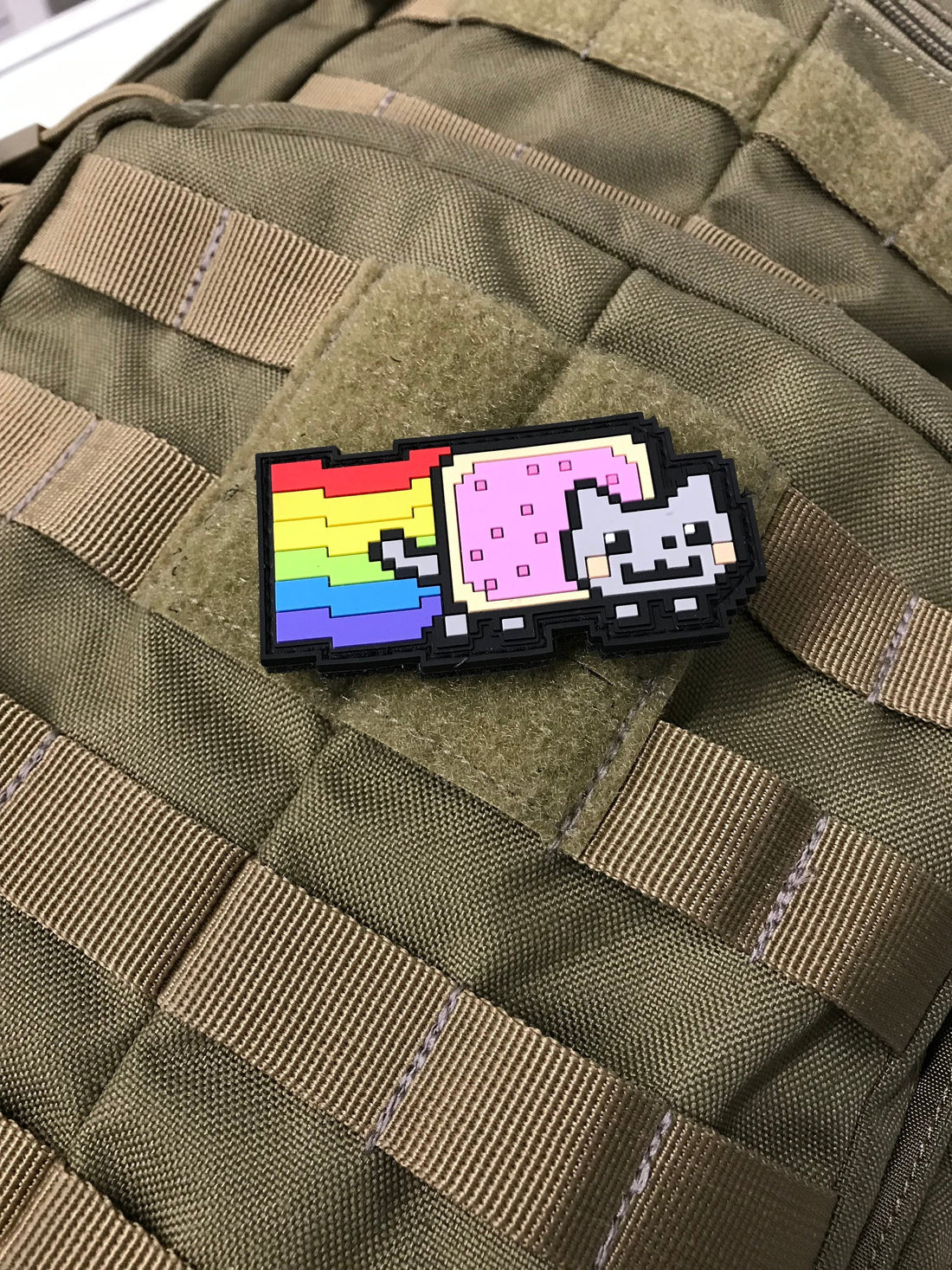 Nyan Cat 8 Bit - (PVC) Morale Patch