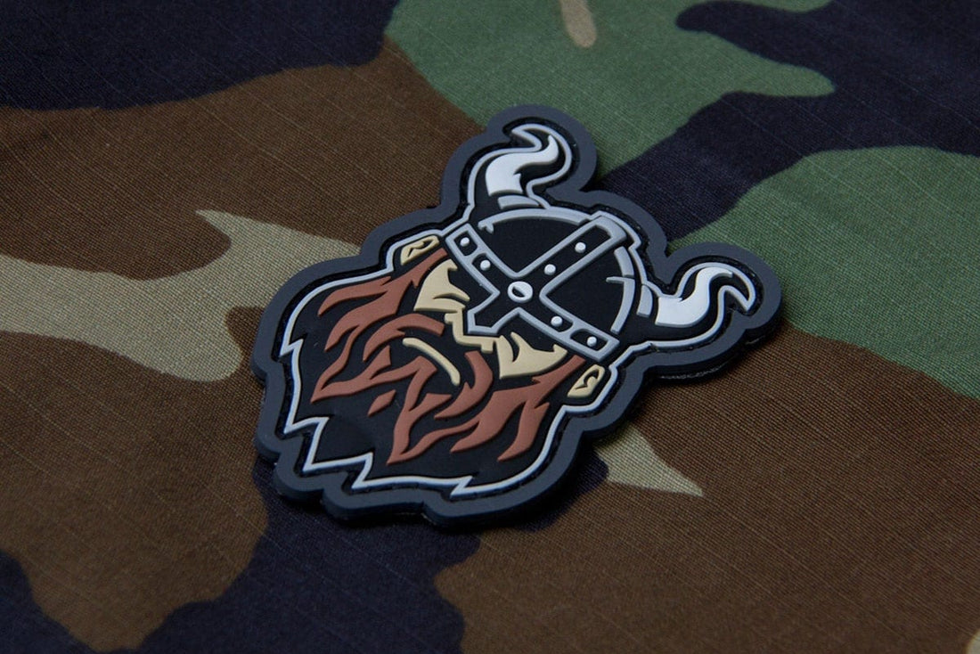 Viking Warrior Head 1 (PVC) Patch