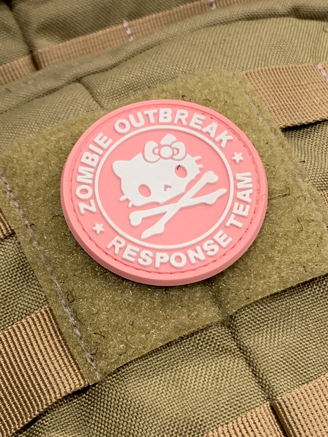 Zombie Outbreak Kitty Response Team - (PVC) Morale Patch