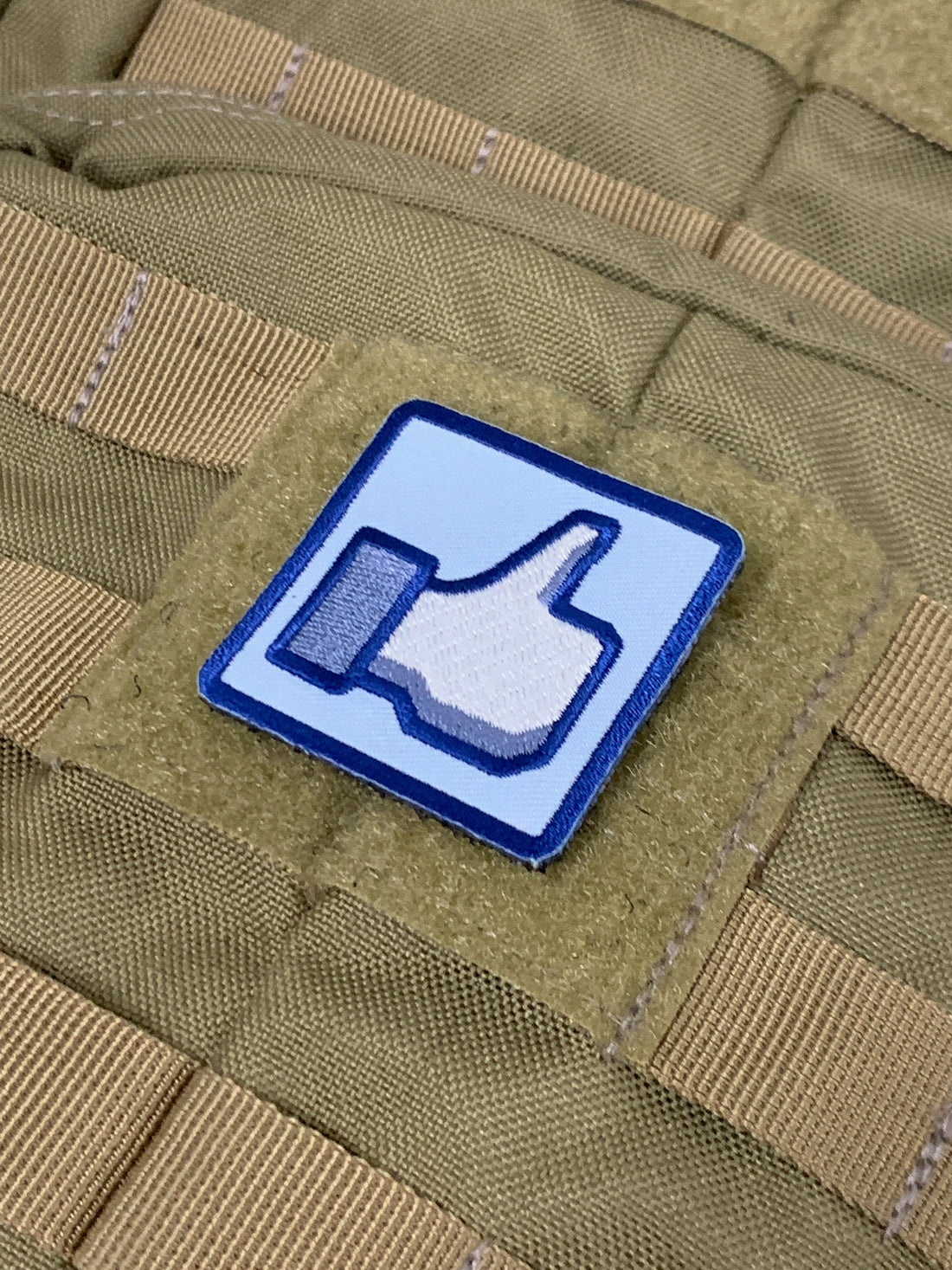 FaceBook &quot;LIKE&quot; Thumbs Up Morale Patch