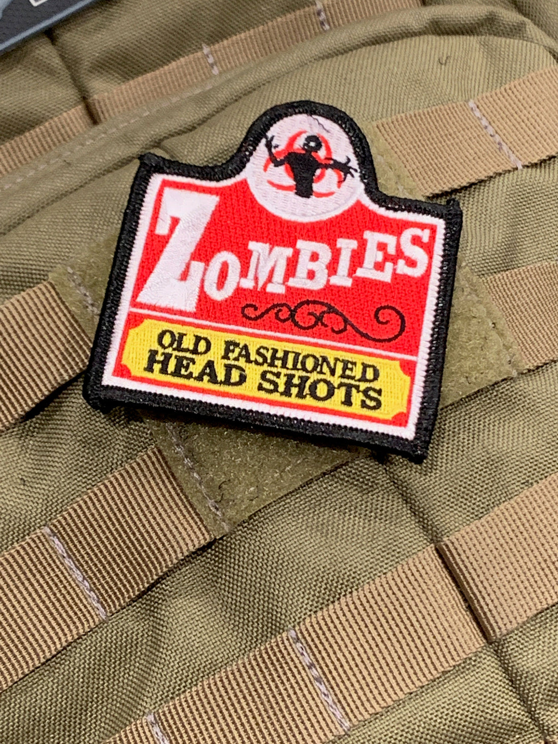 Old Fashion Zombies - Embroidered Morale Patch