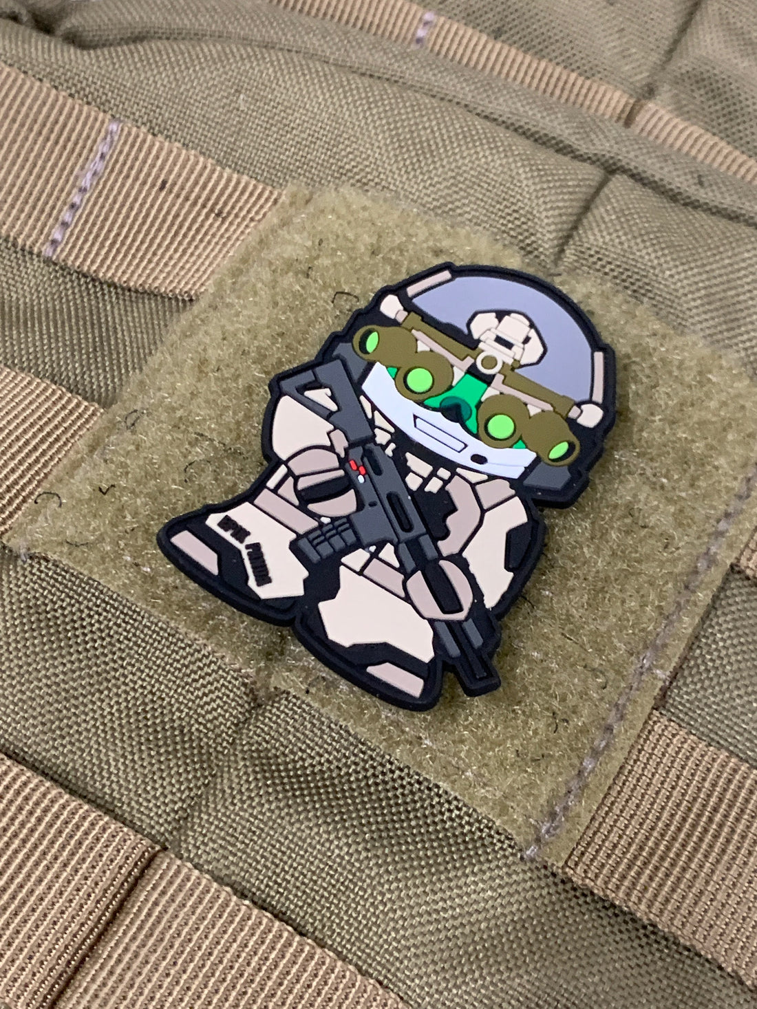 Busty Tactical Panda (PVC) Morale Patch