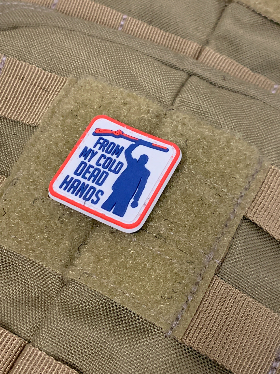 From My Cold Dead Hands PVC Morale Patch