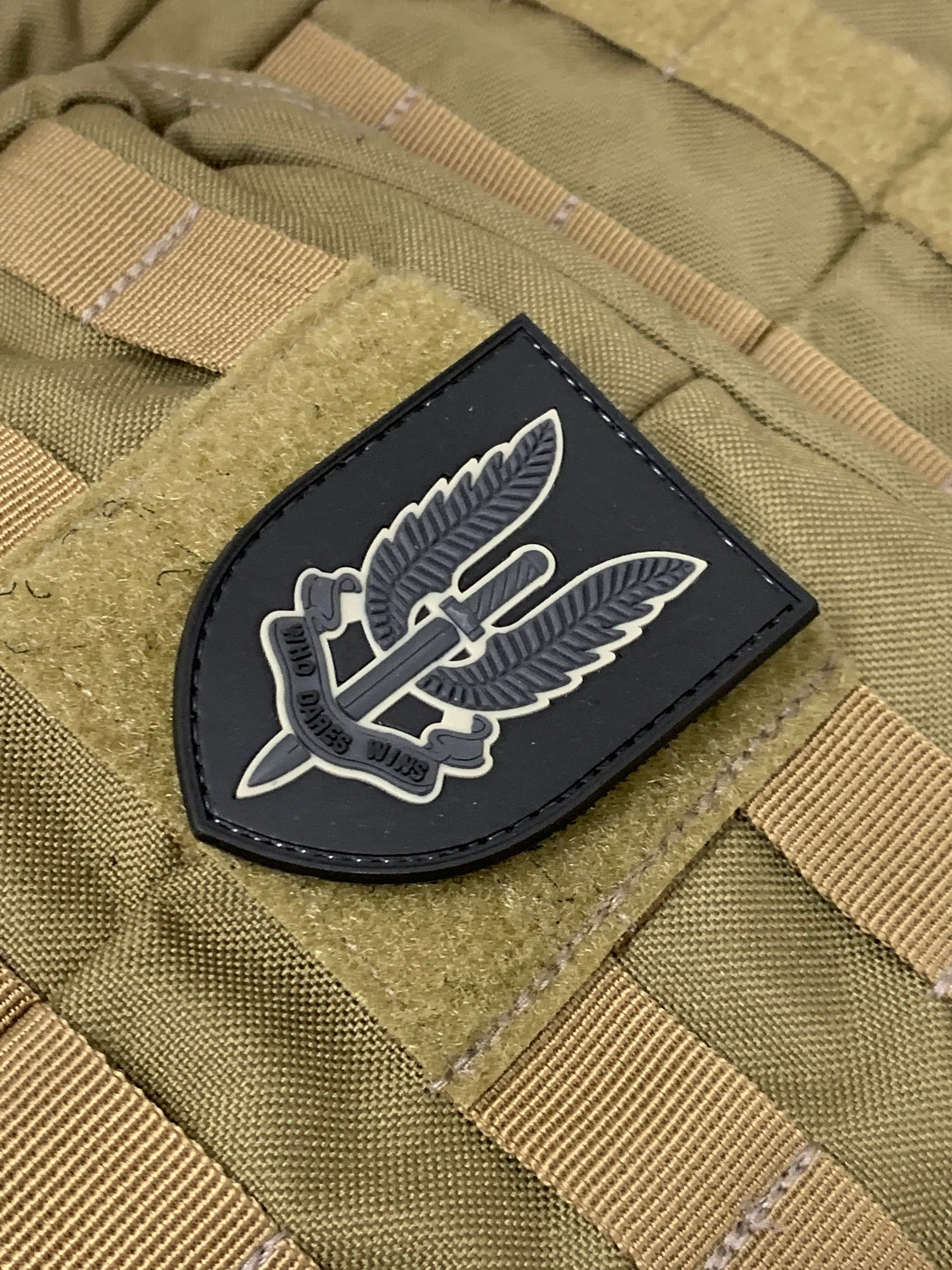 Who Dares Wins PVC Morale Patch