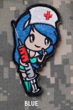 Nurse Girl - Embroidered Morale Patch