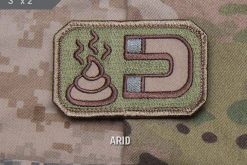 Shit Magnet - Embroidered Morale Patch