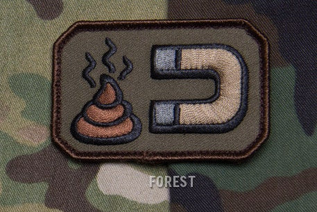 Shit Magnet - Embroidered Morale Patch