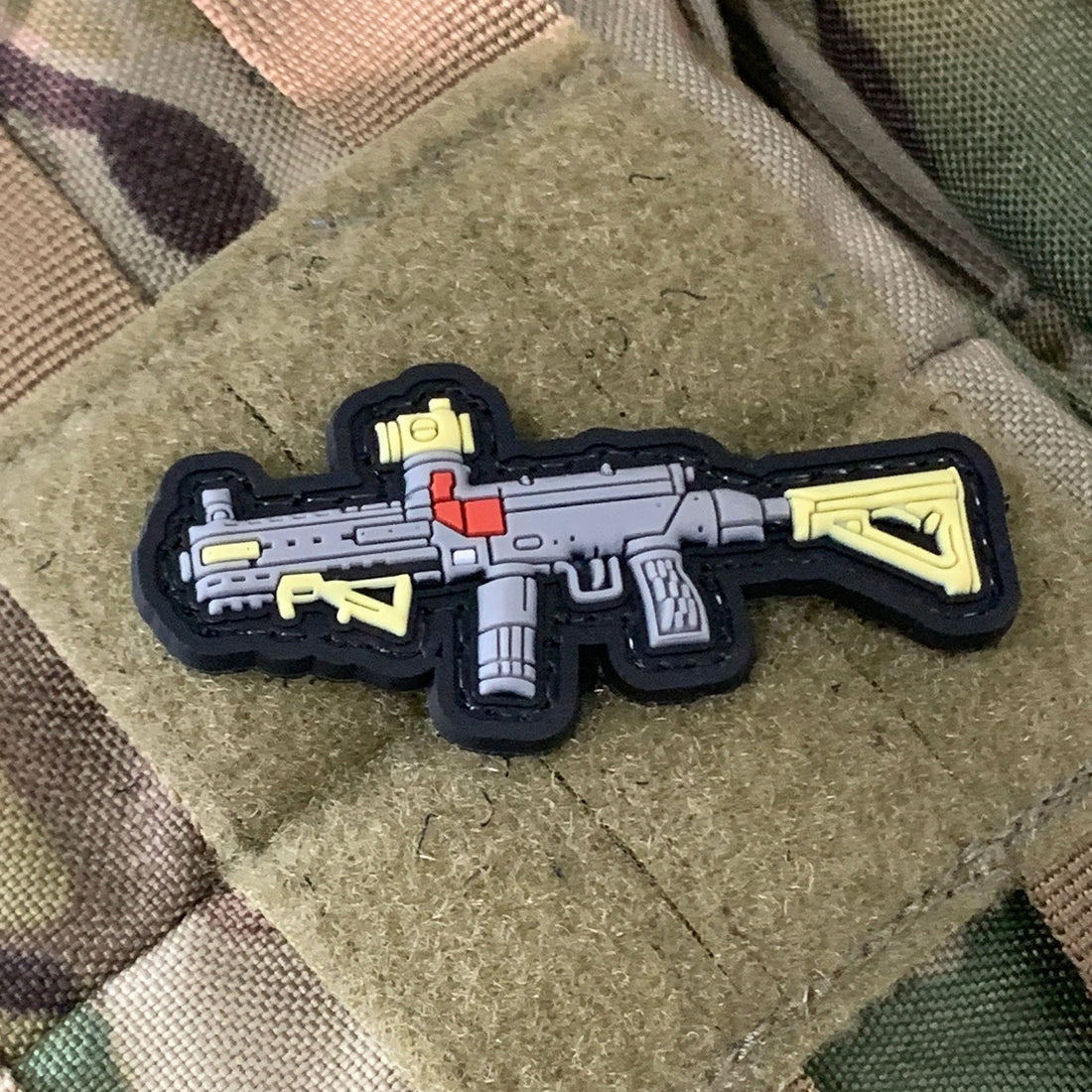 Mini Gun Series PVC Morale Patch: Type 79 Tactical/Tan