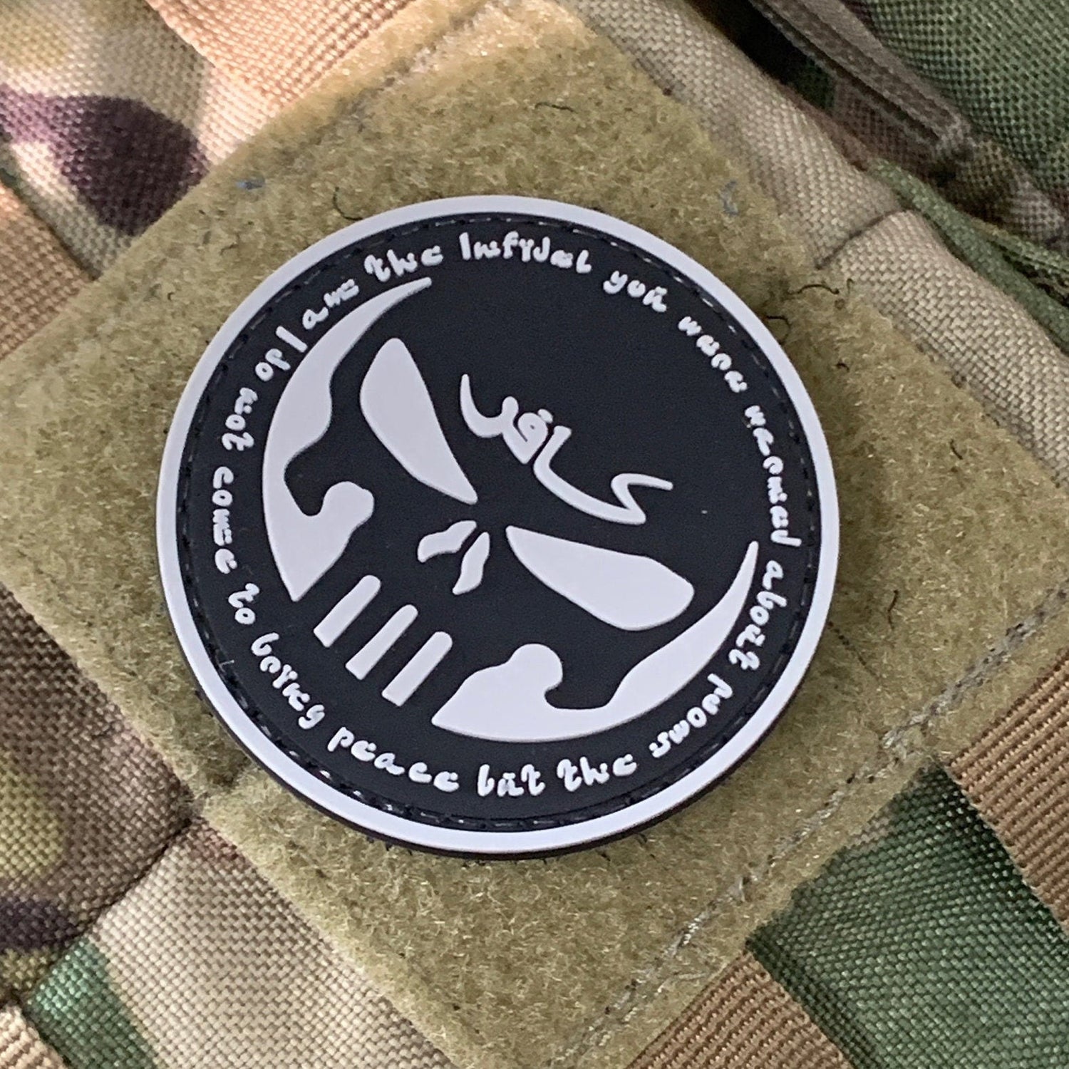 Infidel Skull (PVC) Patch