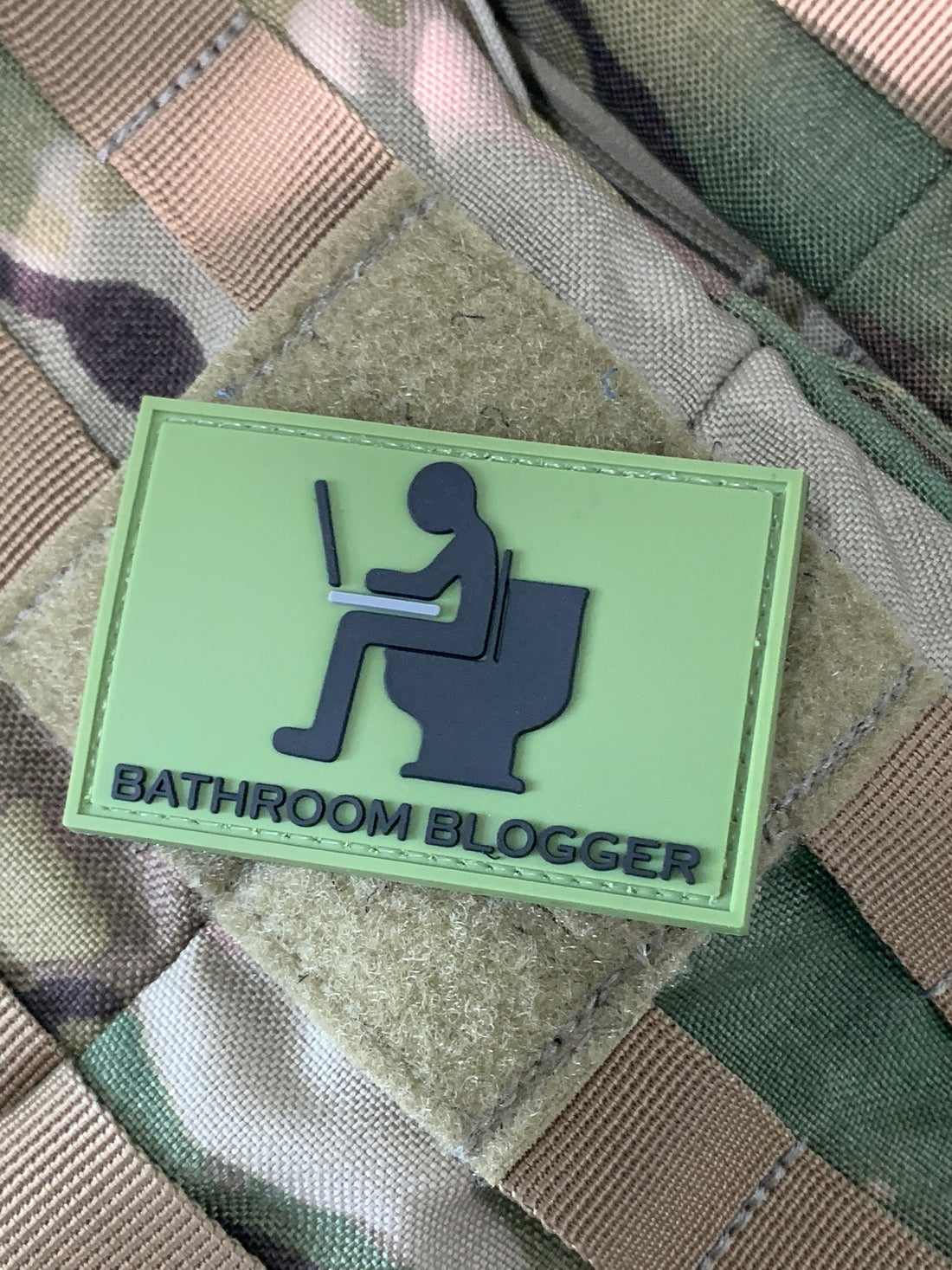 Bathroom Blogger (PVC) Patch