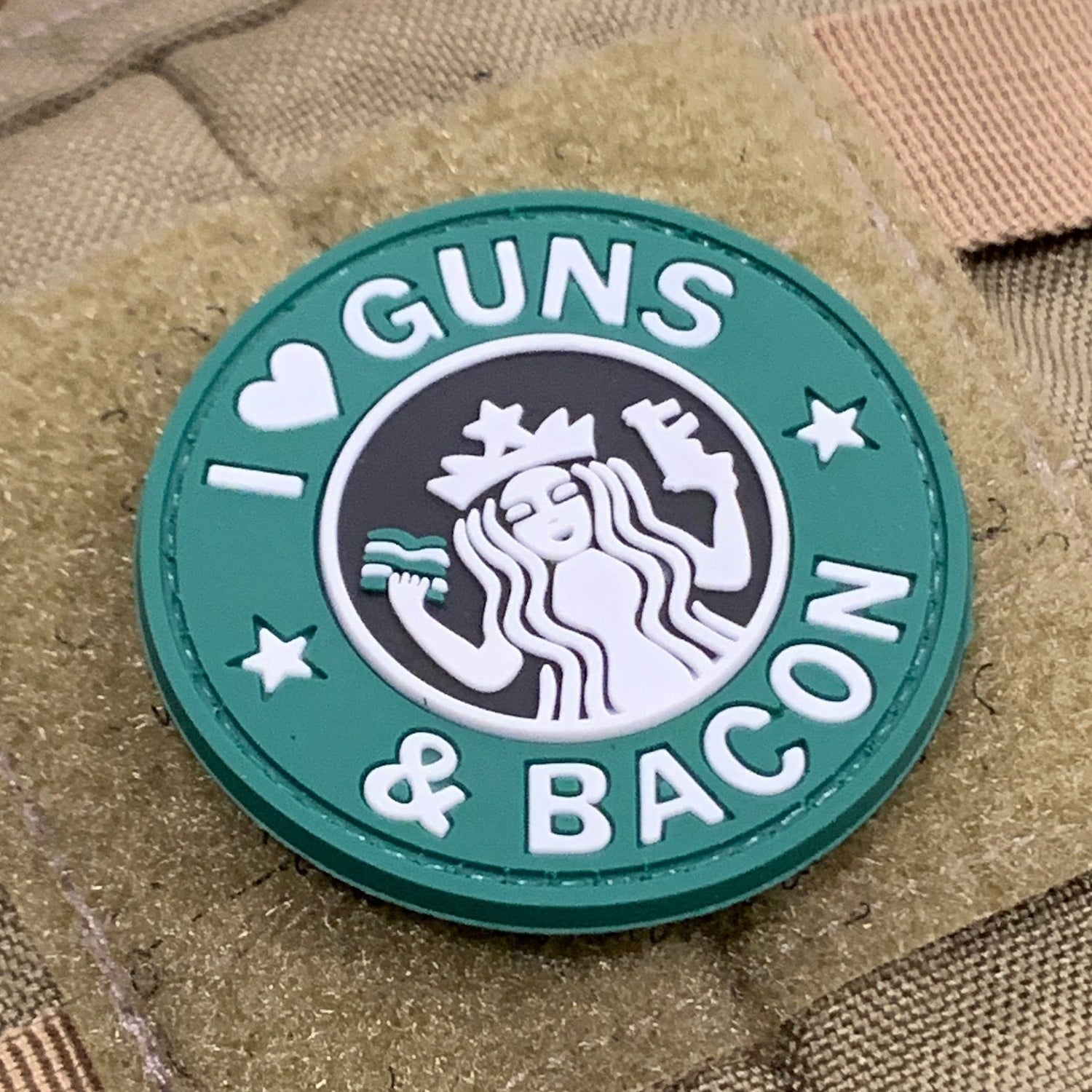 Guns and Bacon (PVC) Patch