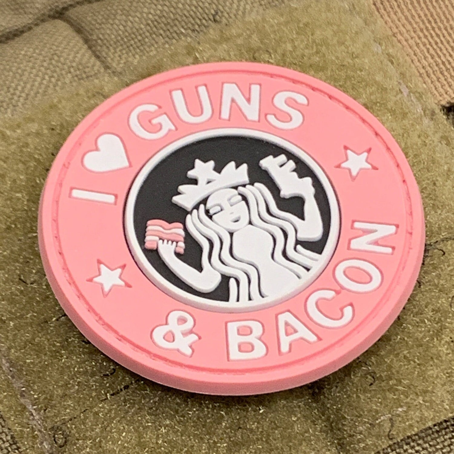 Guns and Bacon (PVC) Patch