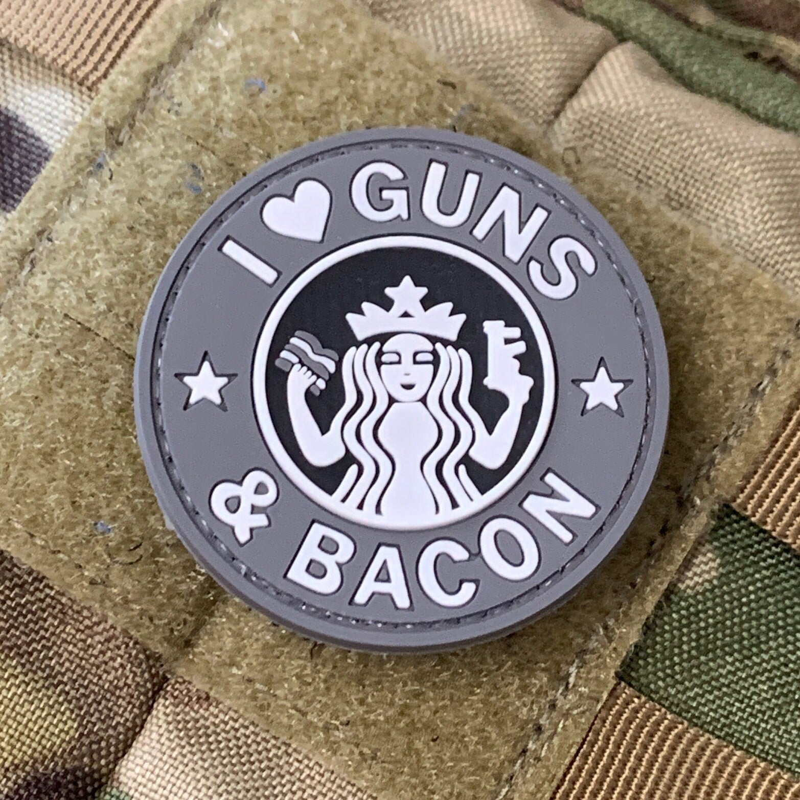 Guns and Bacon (PVC) Patch