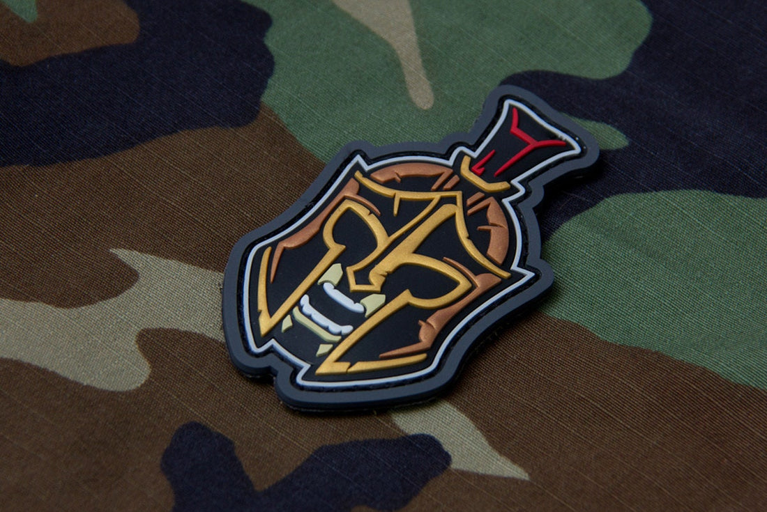 Spartan Warrior Head 1 - (PVC) Morale Patch