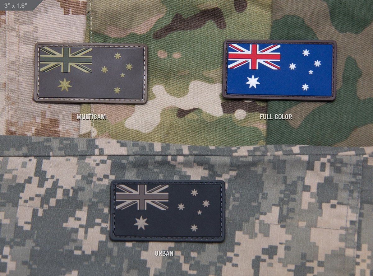 Australian Flag - (PVC) Morale Patch