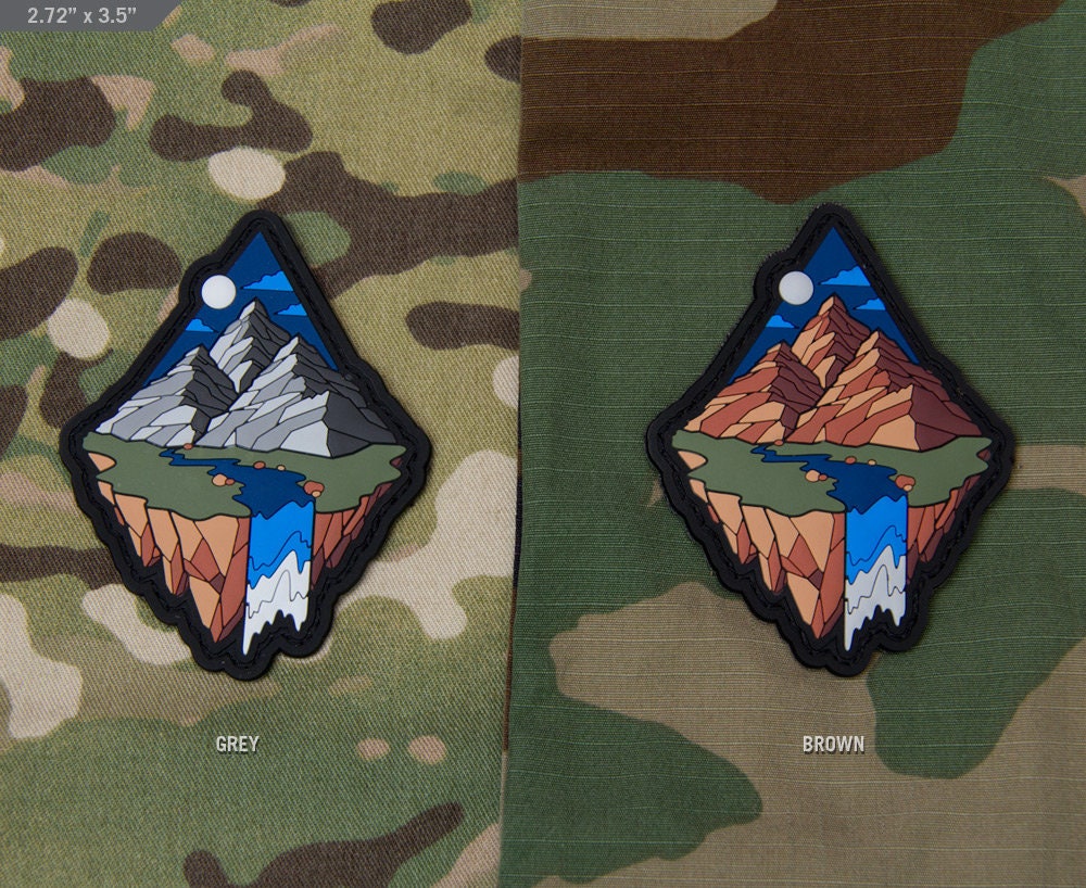 Mountain Diamond - (PVC) Morale Patch