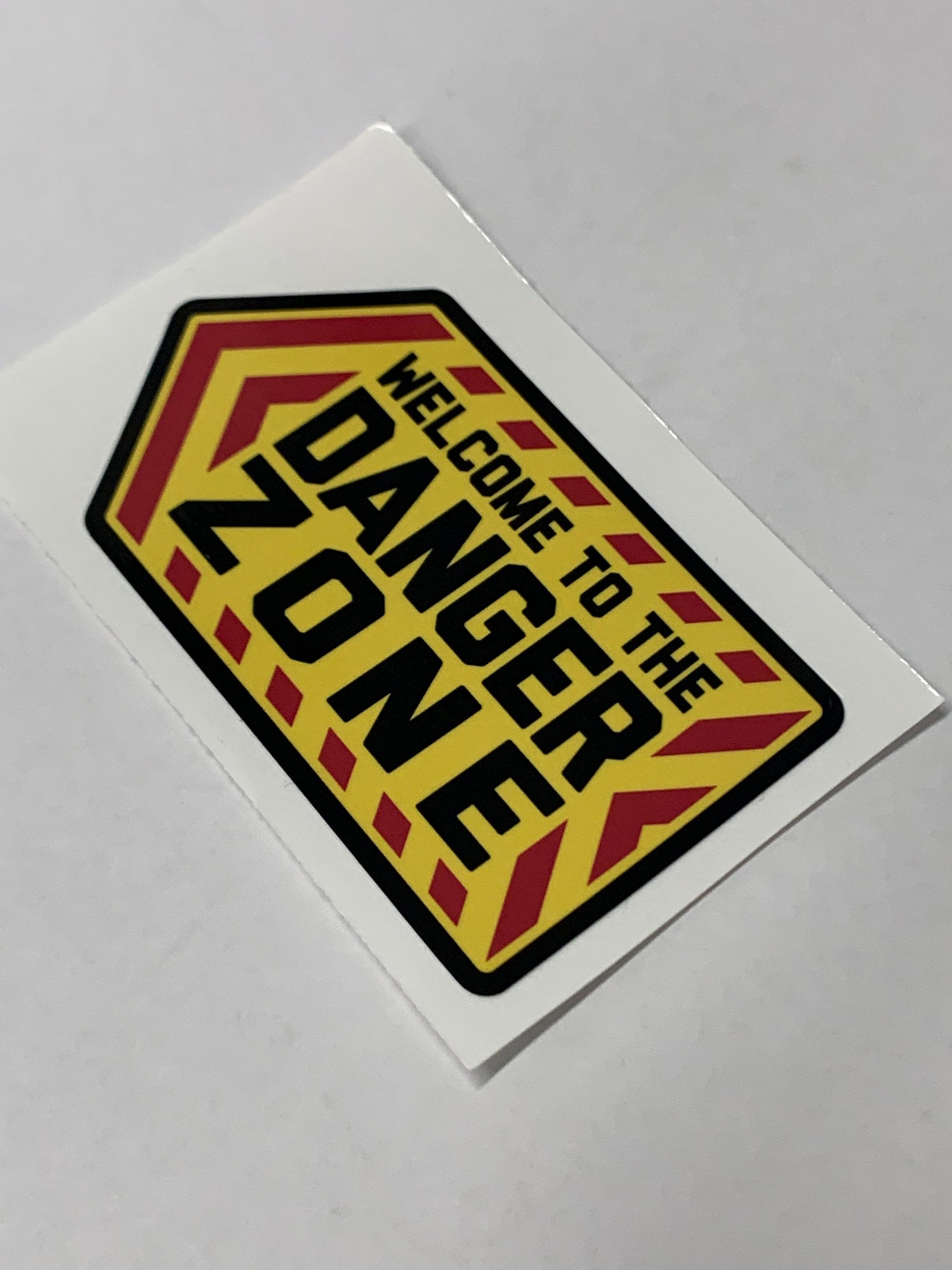 Danger Zone Decal