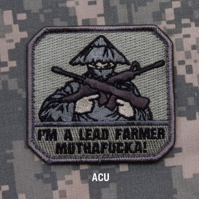 Lead Farmer - Embroidered Morale Patch