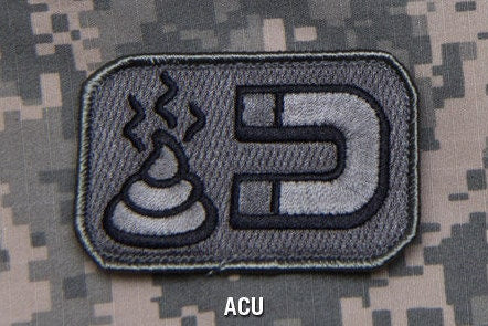 Shit Magnet - Embroidered Morale Patch