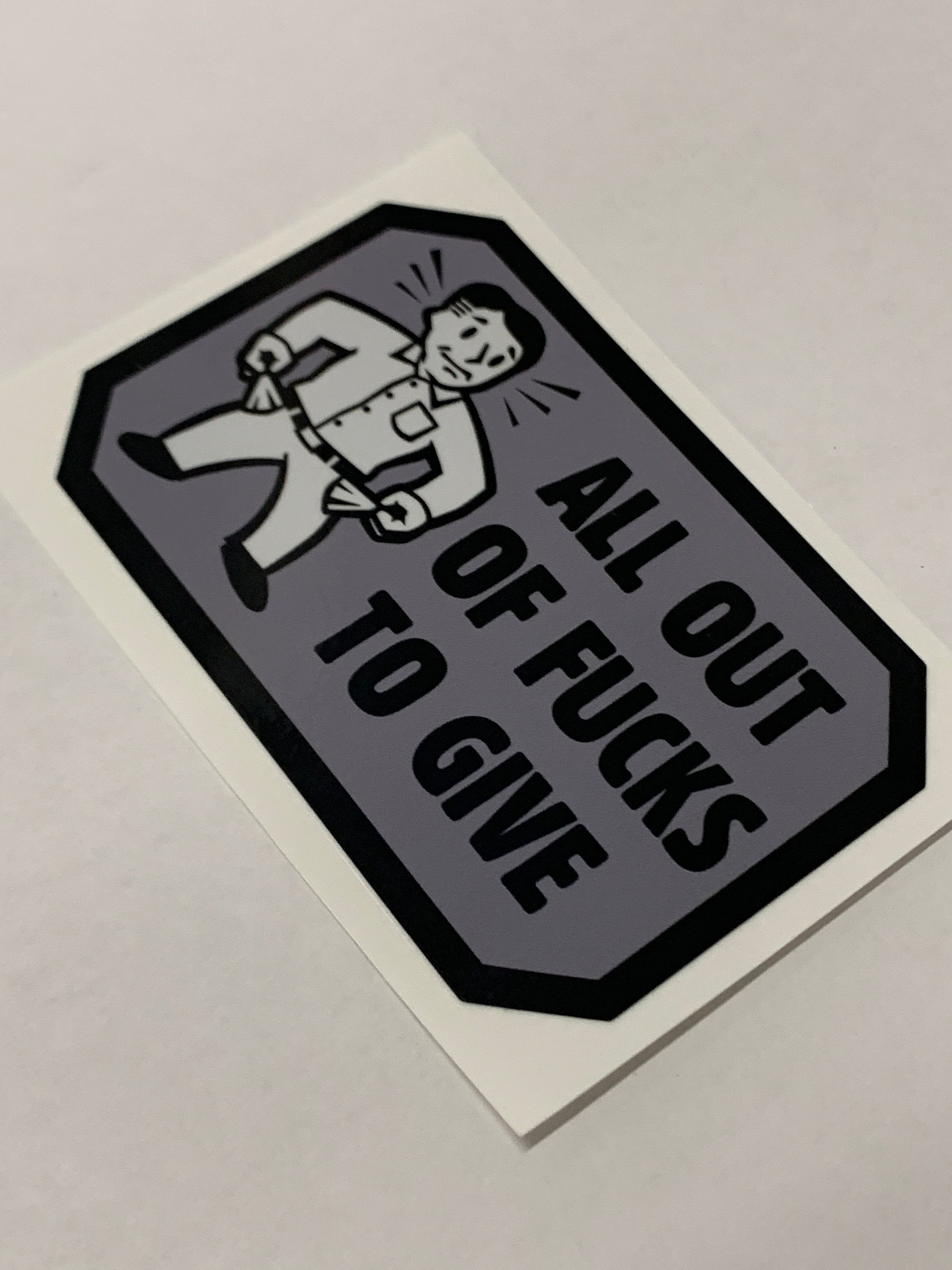 All Out Decal