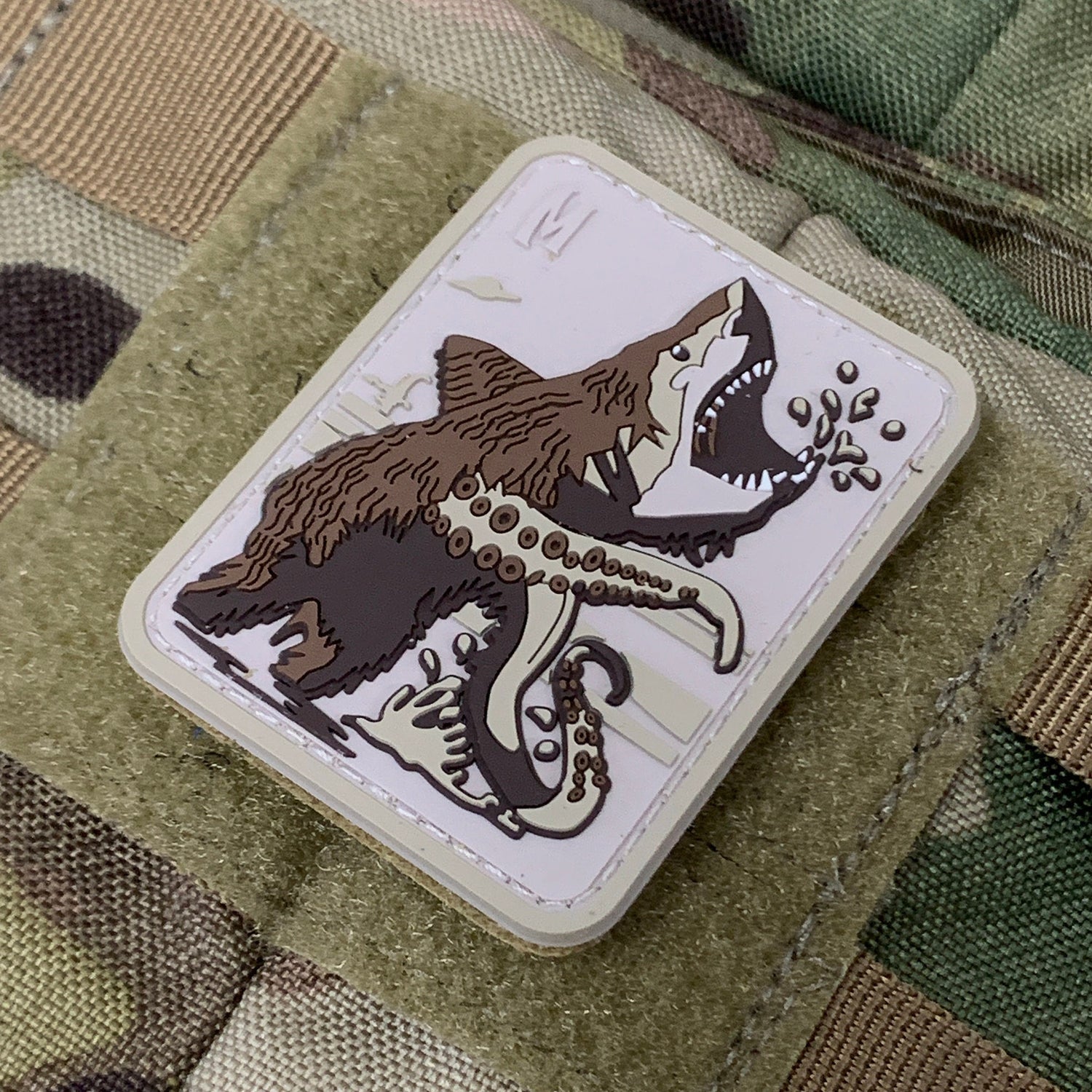 Bear Sharktopus - (PVC) Morale Patch