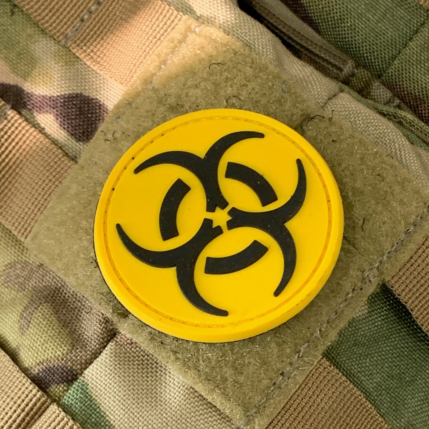 Biohazard Symbol - (PVC) Morale Patch