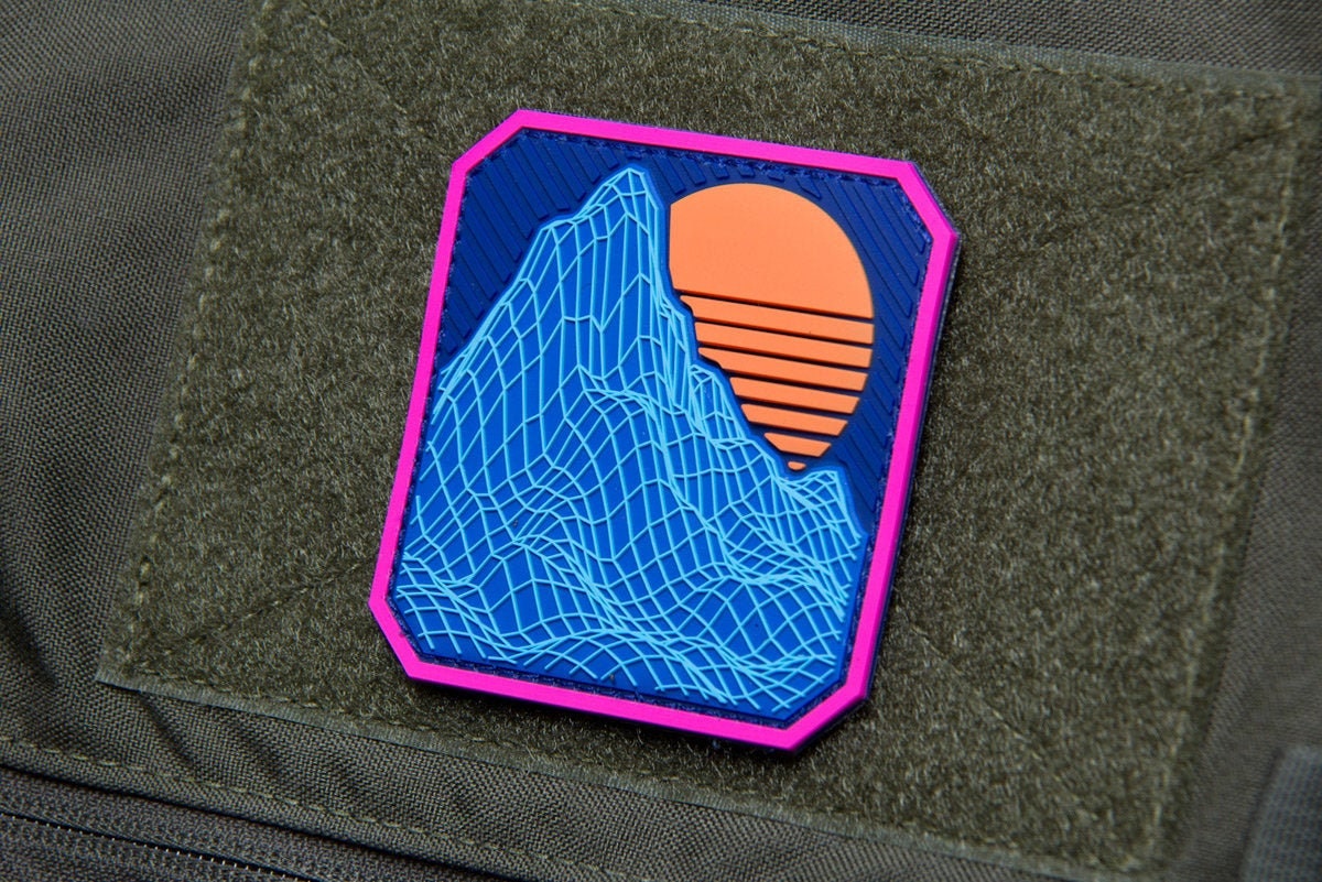 Retro Rock - (PVC) Morale Patch