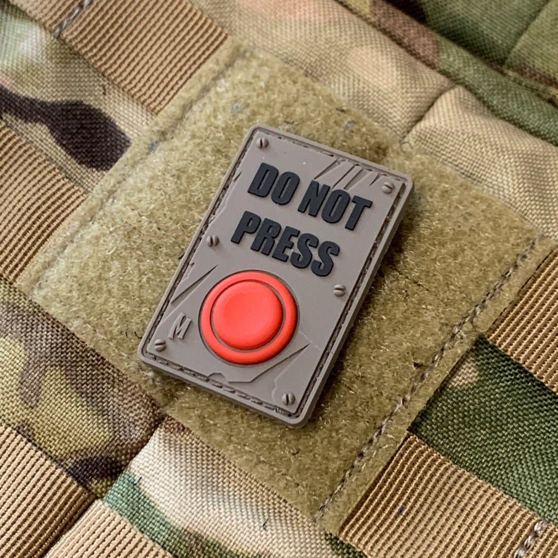 Do Not Press - (PVC) Morale Patch