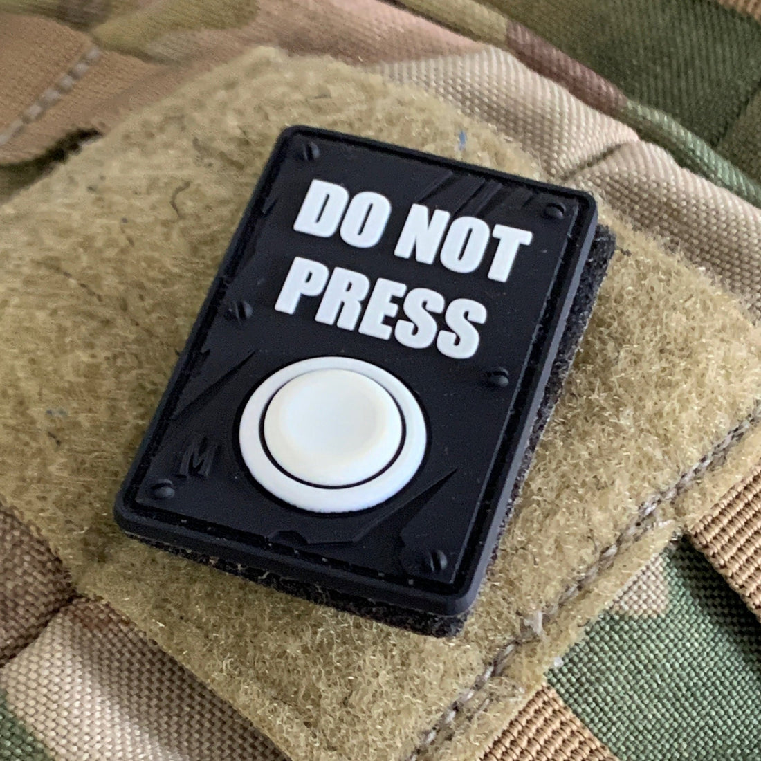 Do Not Press - (PVC) Morale Patch