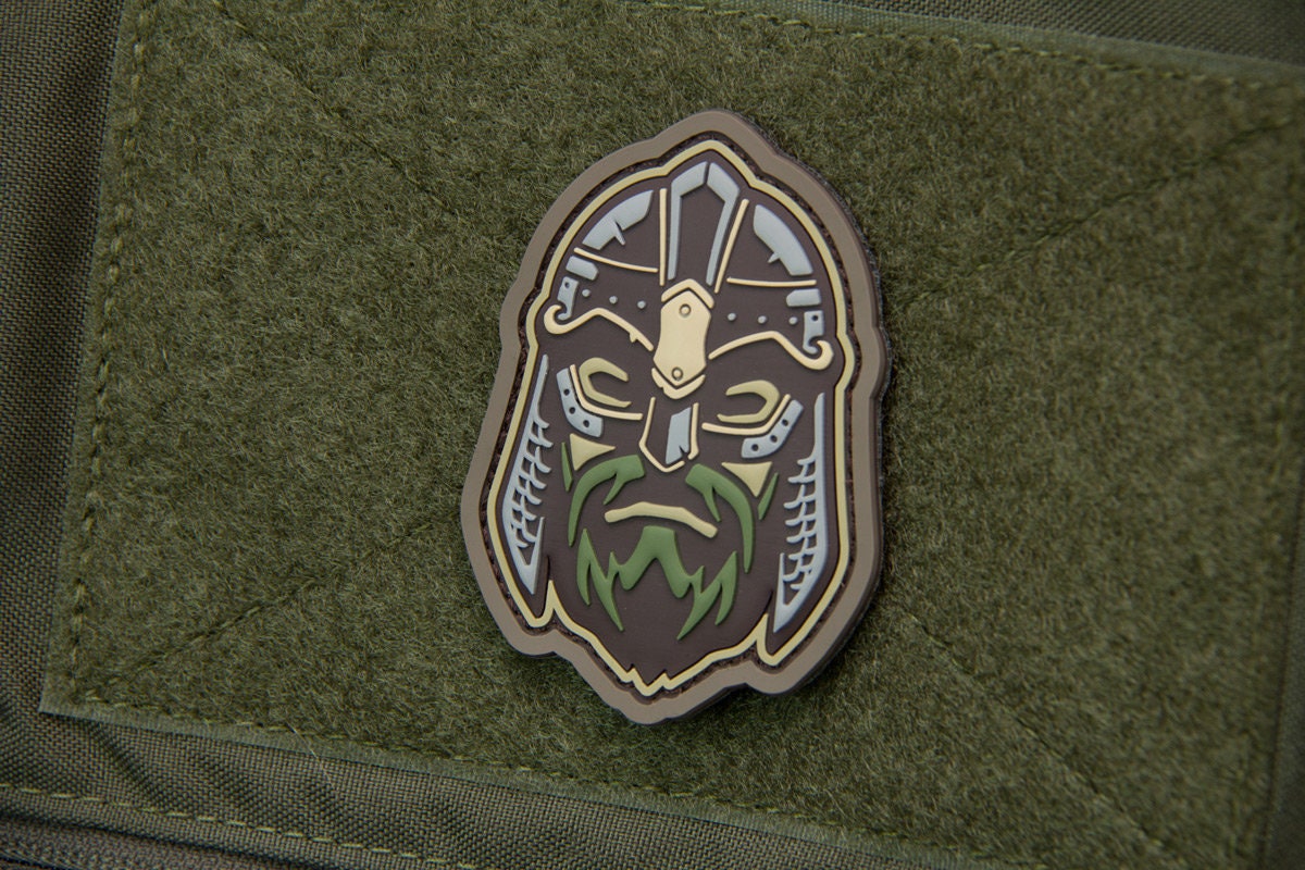 Viking Warrior Head 2 (PVC) Patch