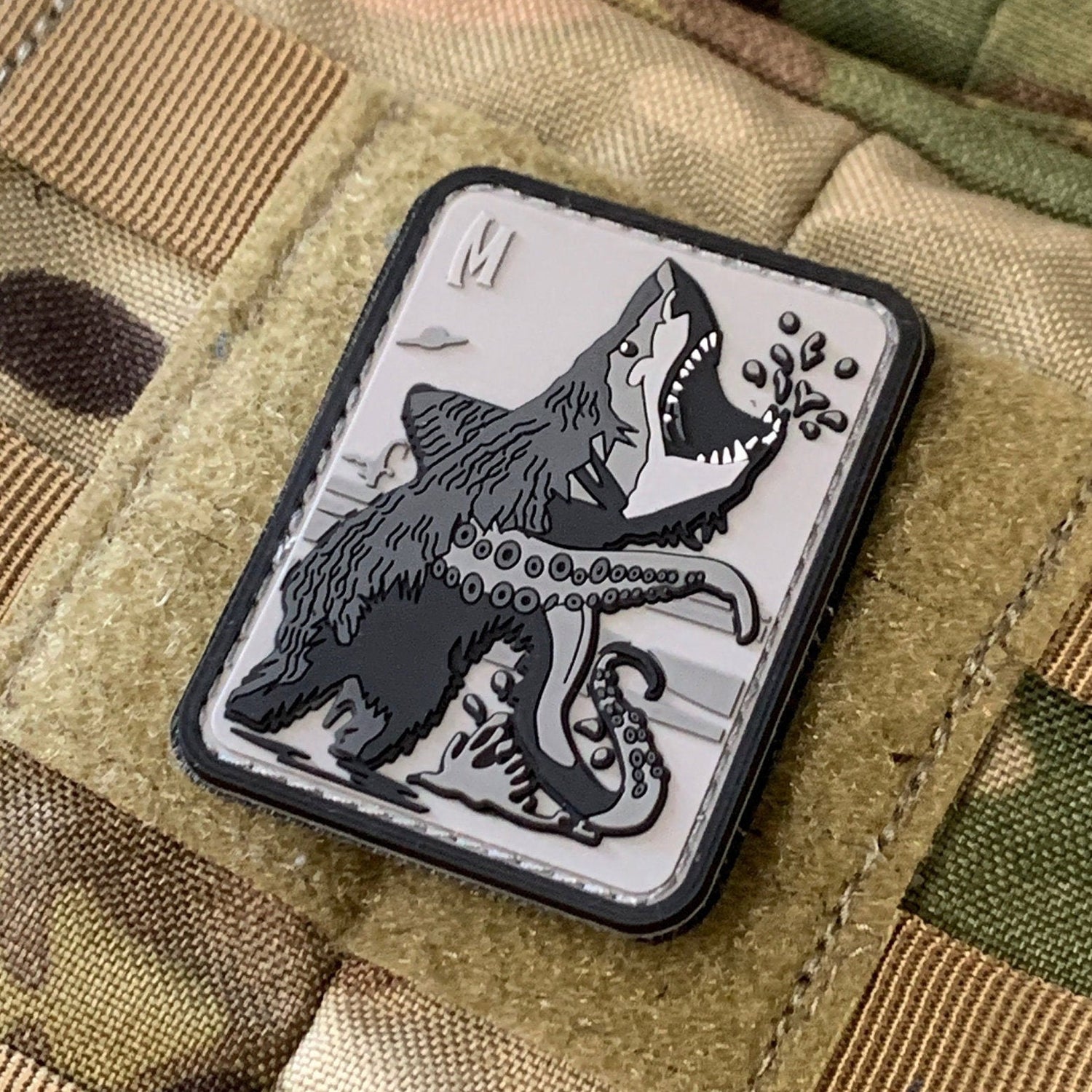 Bear Sharktopus - (PVC) Morale Patch