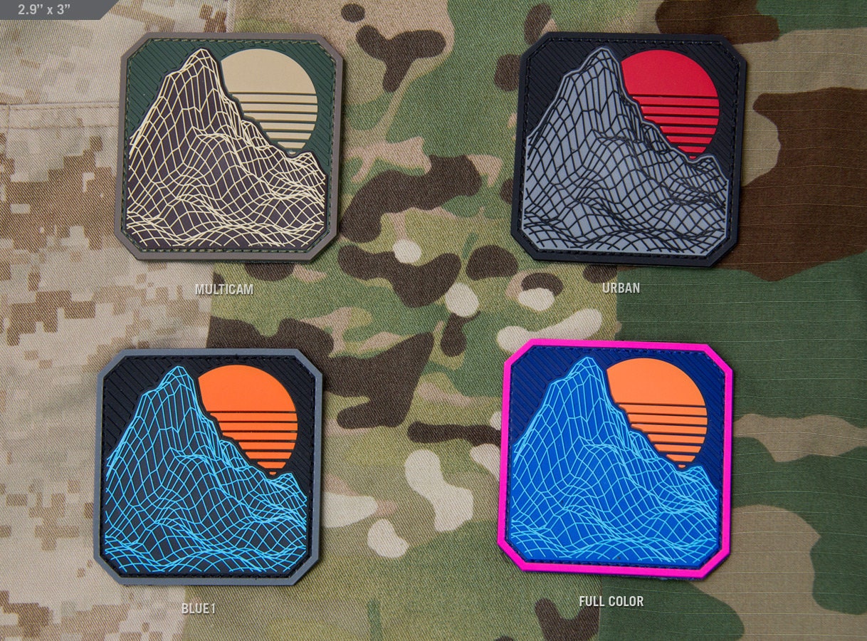 Retro Rock - (PVC) Morale Patch