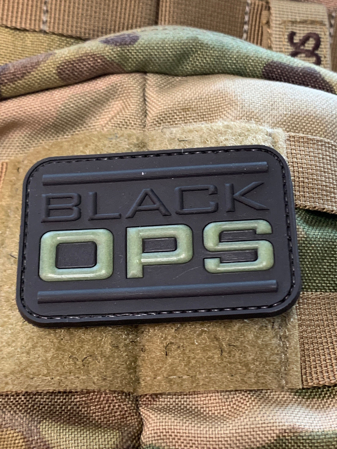 Black Ops (PVC) Glow in the Dark Patch